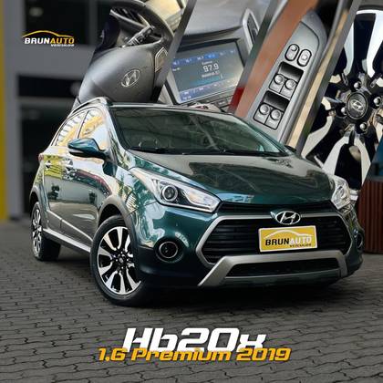 HYUNDAI HB20X 1.6 16V PREMIUM FLEX 4P AUTOMÁTICO HYUNDAI HB20X 1.6 16V PREMIUM FLEX 4P AUTOMÁTICO